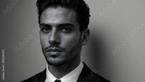 portrait of a gallant model 