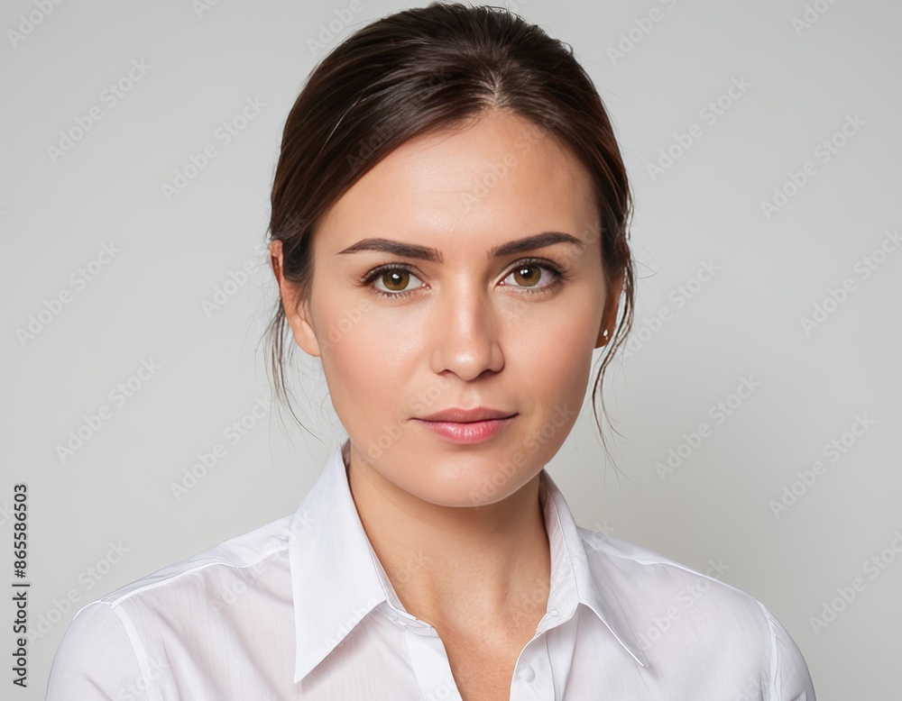 Professional Business Woman in White Shirt Professional Business Woman in White Shirt