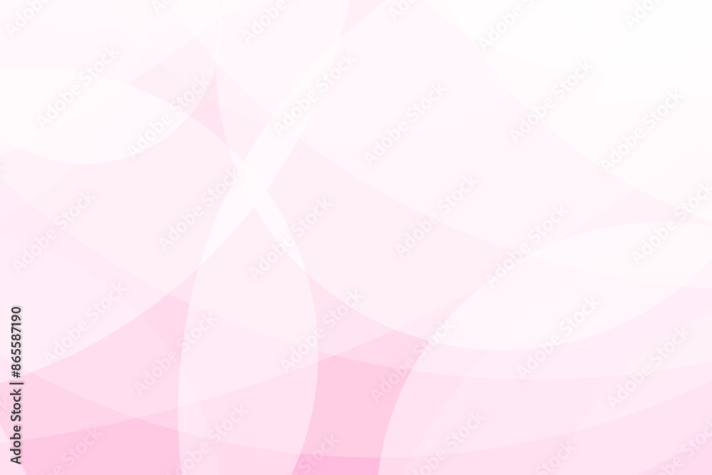 Obraz premium Abstract pink gradient wave simple background. Vector illustration.