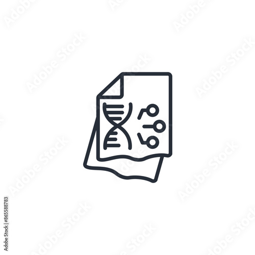 inheritance icon. vector.Editable stroke.linear style sign for use web design,logo.Symbol illustration.