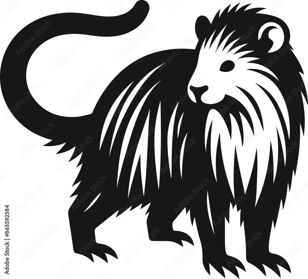 Obraz premium mammal vector illustration