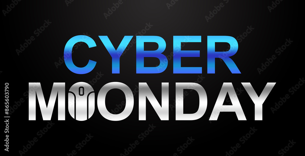 Cyber Monday banner in cyberpunk style with glitch effect. Cyber Monday text with glitches and distortion for advertising. Design for advertising banner, promo, web, etc. Cyber Monday banner in cyberpunk style with glitch effect. Cyber Monday text with glitches and distortion for advertising. Design for advertising banner, promo, web, etc.