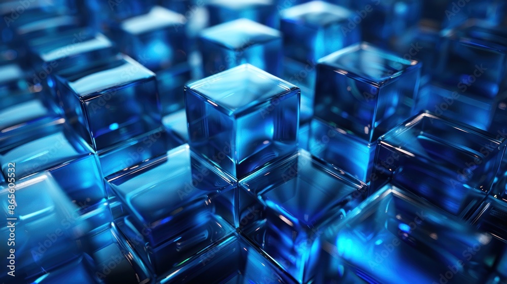 Abstract Blue Liquid Texture Abstract Blue Liquid Texture