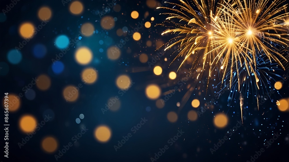 Obraz premium fireworks in the sky
