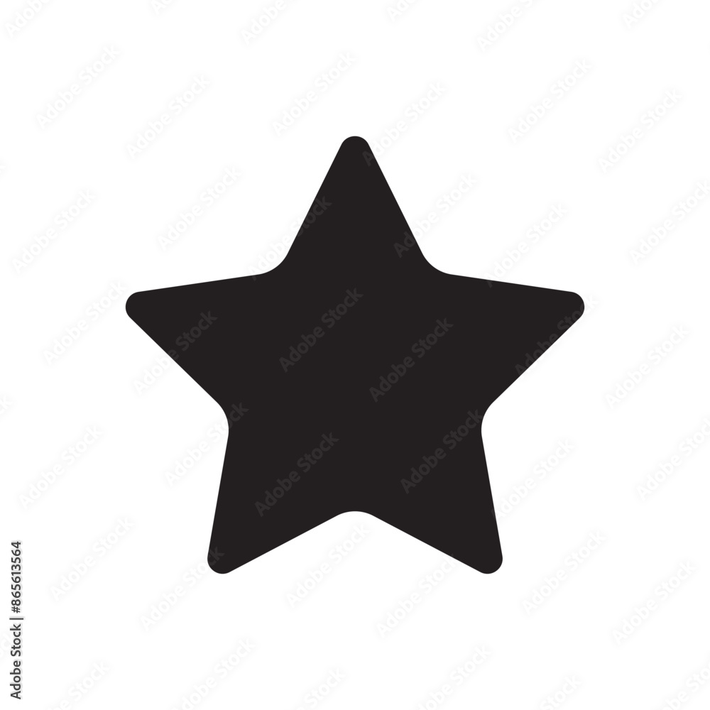 Star icon vector Star icon vector