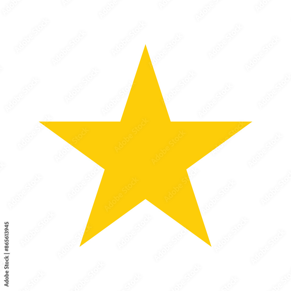 Star Symbol Vector | Rating & Decoration Icon Star Symbol Vector | Rating & Decoration Icon