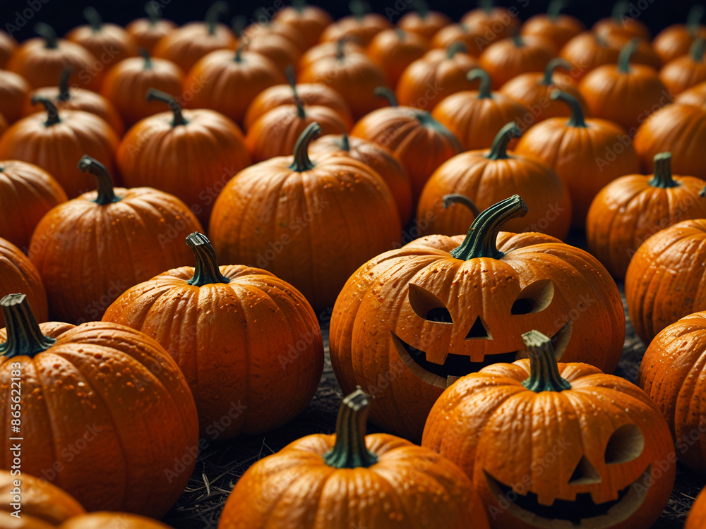 pumpkins in a row pumpkins in a row