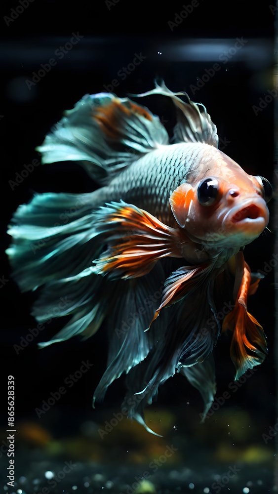 Obraz premium fish in aquarium