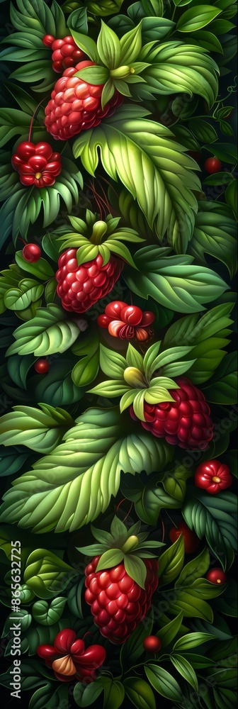 Elegant Abstract Fruit Background Elegant Abstract Fruit Background