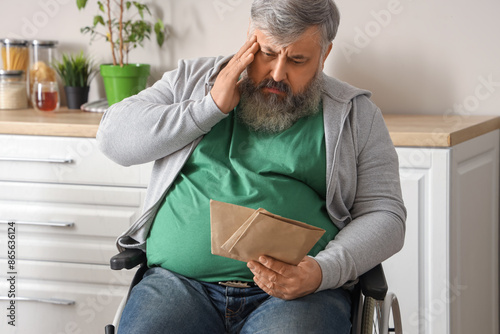 Portrait of sad senior man ...