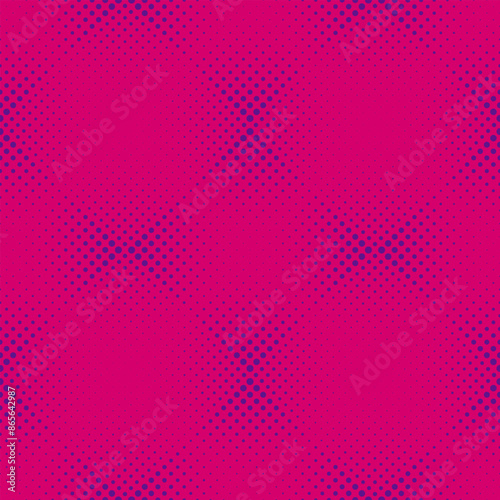Seamless abstract halftone circle pattern background - repeating vector design from circles
