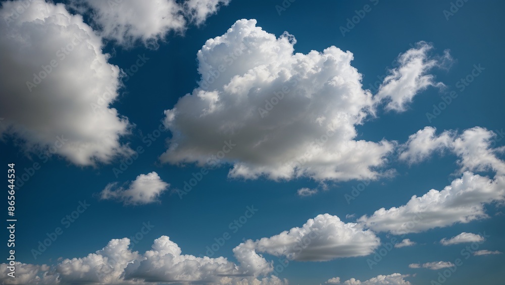 Blue Sky with Clouds. Blue Sky with Clouds.
