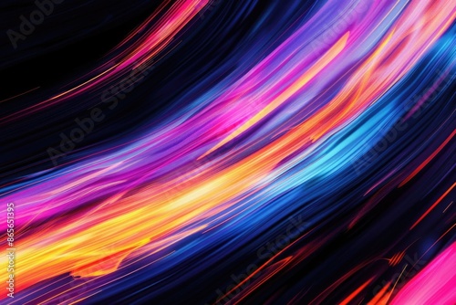 A vibrant and abstract background with bright colors and swirling patterns