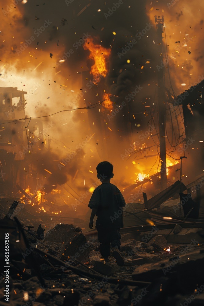 A person standing near a burning flame A person standing near a burning flame