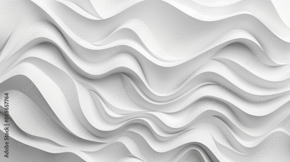 Elegant Abstract White Wavy Background with Smooth Curves and Modern Minimalist Design
Elegant Abstract White Wavy Background with Smooth Curves and Modern Minimalist Design