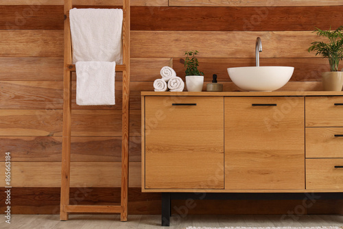 Stylish cabinet with washba...