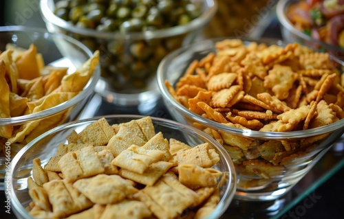 are salty or savory Indian snacks derived from Hindi photo