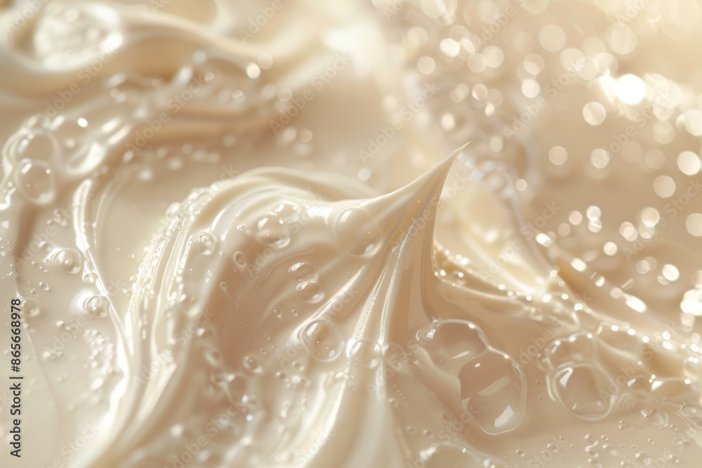 backdrop of cosmetic products, lotion, beauty skincare cream texture backdrop of cosmetic products, lotion, beauty skincare cream texture