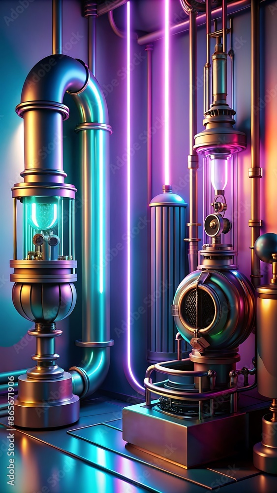 Cyberpunk and Steampunk, A Neon and Brass Convergence