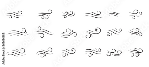 doodle wind illustration vector handrawn style, line art.