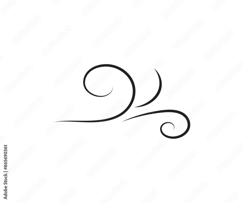 Wind blow line icon fresh vector cloud air isolated speed symbol. Wind blow air line icon logo. Wind blow line icon fresh vector cloud air isolated speed symbol. Wind blow air line icon logo.
