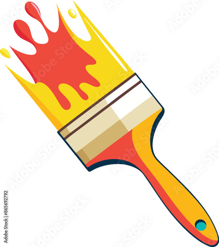 paint brush vector