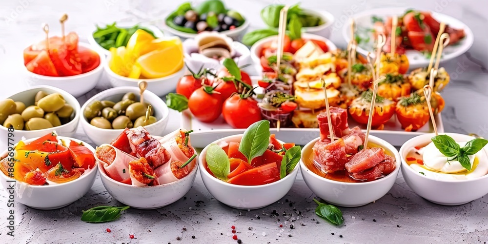 appetizers in small portions healthy and delicious snacks diet food appetizers in small portions healthy and delicious snacks diet food