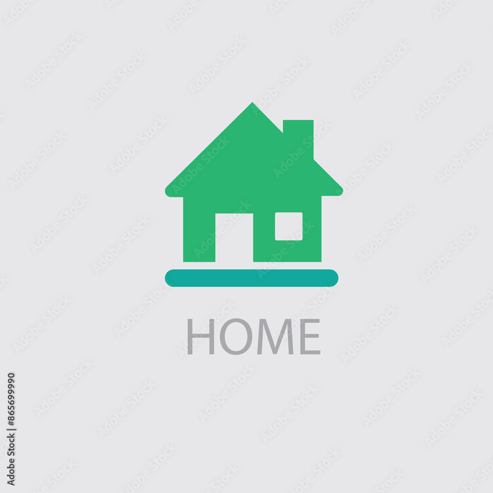 House symbol. real estate objects and house greenicons isolated on white background. Vector illustration. House symbol. real estate objects and house greenicons isolated on white background. Vector illustration.