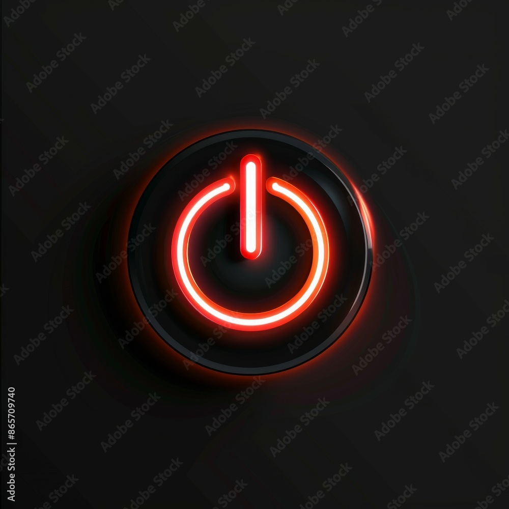 web icon push-button power web icon push-button power