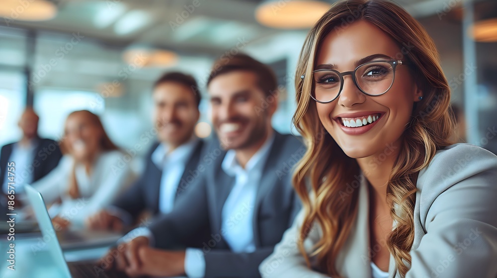 portrait of a smiling businesswoman portrait of a smiling businesswoman