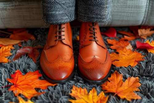 legs wearing stylish fall shoes, fall, autumn, season, fashion
