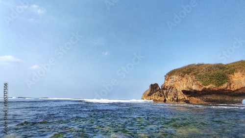 beach and sea