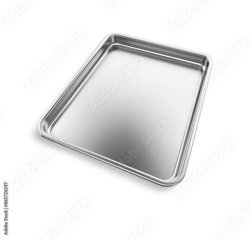 baking sheet isolated on white