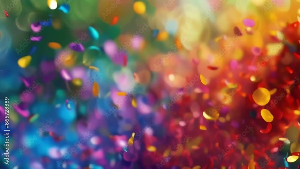 An explosion of petals in all shades of the rainbow signals the start of spring and the renewal of life.