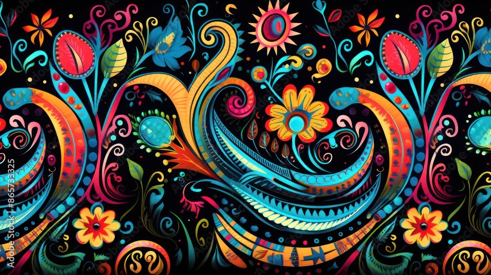 Ethnic Textile Pattern Design Ethnic Textile Pattern Design