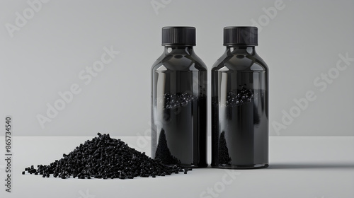Granular Activated Carbon Bottle for Water Purification and Metal Extraction Processes photo