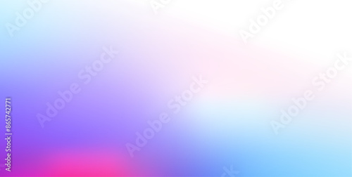 Purple wavy design for banners, web pages, presentations. Purple blue bright gaming background. Wide banner background with blurred effect. 
