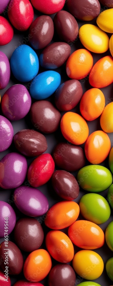 Close-up of colorful candy-coated chocolate in a vibrant array. Perfect for backgrounds, advertisements, and confectionery-themed designs. Close-up of colorful candy-coated chocolate in a vibrant array. Perfect for backgrounds, advertisements, and confectionery-themed designs.