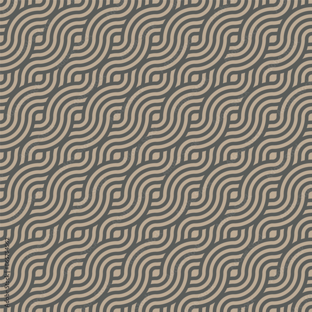Seamless wave instant noodles pattern. Abstract geometric vector background for backdrop, wallpaper, fabric, interior design, craft and others, vector illustration, Asian culture, common geometric Seamless wave instant noodles pattern. Abstract geometric vector background for backdrop, wallpaper, fabric, interior design, craft and others, vector illustration, Asian culture, common geometric