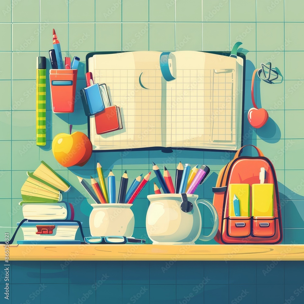Back-to-School Illustrations for Sports and Physical Education