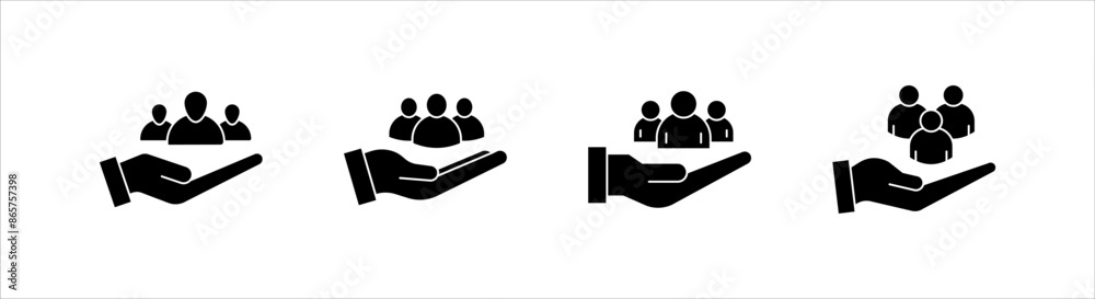 An inclusive workplace, Employee’s Protection Filled Outline icon set, vector illustration, Color editable, EPS 10. An inclusive workplace, Employee’s Protection Filled Outline icon set, vector illustration, Color editable, EPS 10.