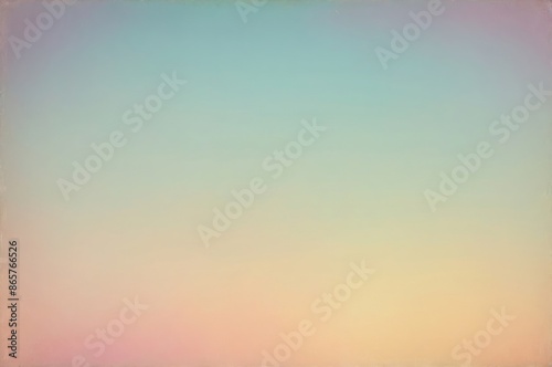 Soft dreamy background with gradient of abstract pastel colors resembling sunrise or sunset