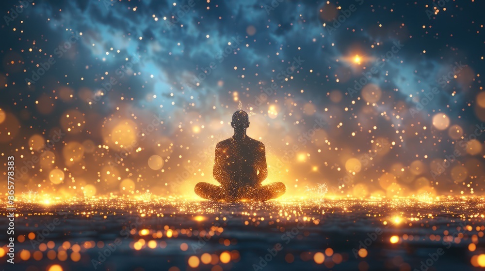 Starry Meditation in a Cosmic Realm Starry Meditation in a Cosmic Realm