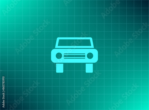 Vector illustration blue background