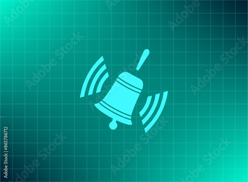 Vector illustration blue background