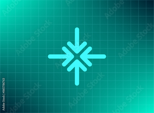 Vector illustration blue background