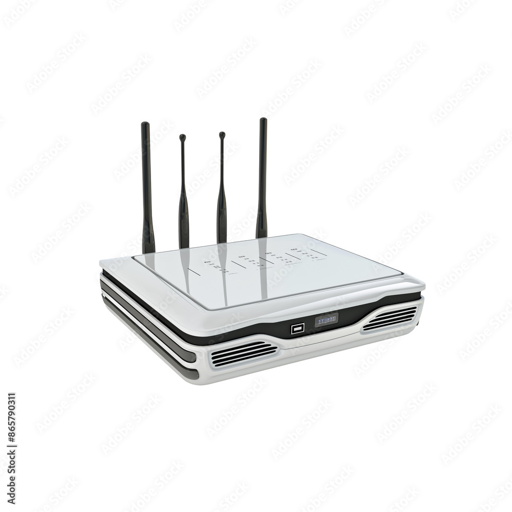 modem router isolated on white modem router isolated on white