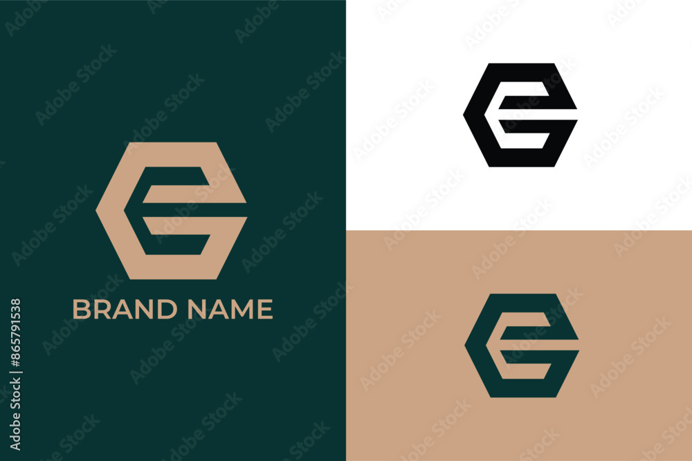 initial letter CC hexagon negative space creative minimal monochrome monogram symbol, letter CC geometric logo initial letter CC hexagon negative space creative minimal monochrome monogram symbol, letter CC geometric logo