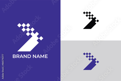 initial letter C V direction arrow forward logo, letter V C race flag, racing flag vector, fast arrow and tire wheel for racing sport line decals, Racing flag Design, checkered sport racing