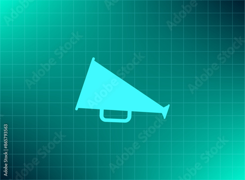 Vector illustration blue background